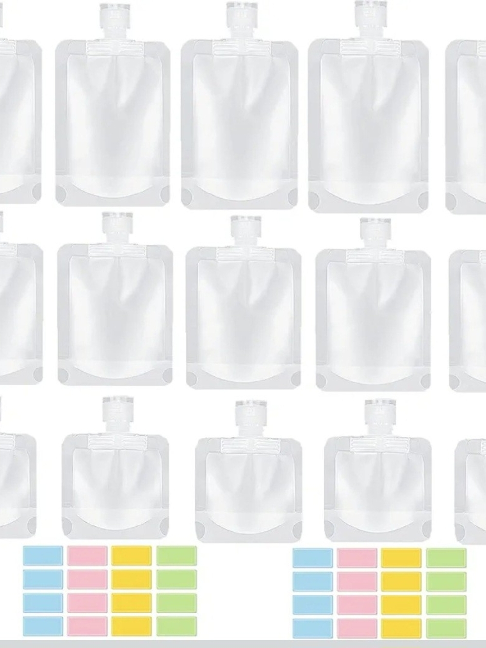 17 Pack Travel Pouches for Toiletries,TSA Approved